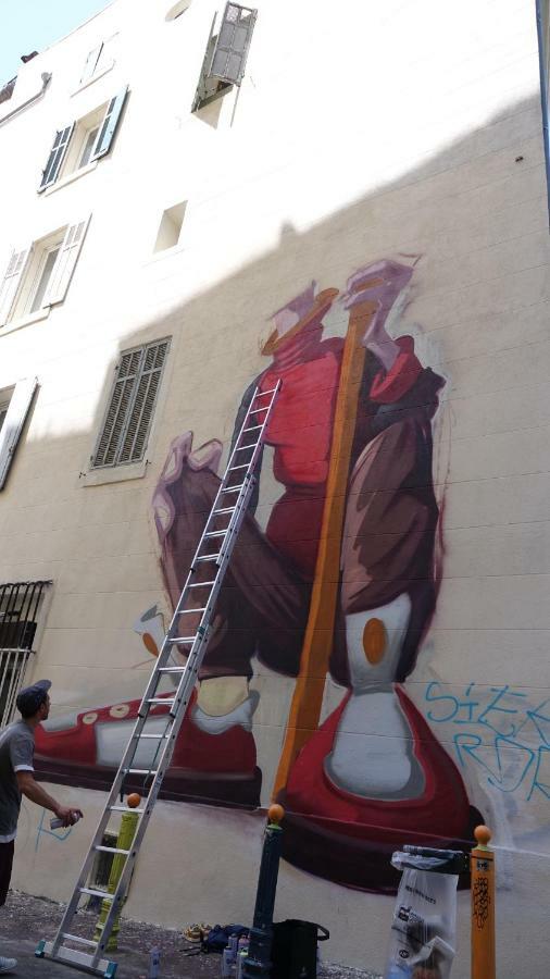 Quartier Des Createurs "La Plaine Cours Julien" Chambre Privee Dans Appartement Menage Frequent Des Parties Commune Marseille Kültér fotó